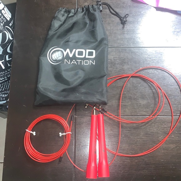 Red WOD Nation jump rope - Picture 1 of 1